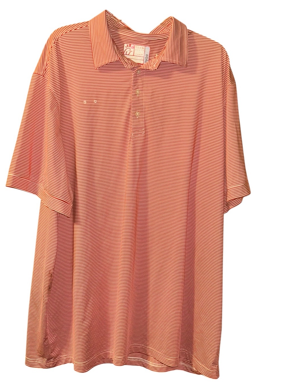 Chickfila oobe leadership red stripe short sleeve polo size 2X XXL chick-fil-a